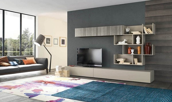 11 kệ treo tường sáng tạo cho không gian phòng khách 5 11 kệ treo tường sáng tạo cho không gian phòng khách 5